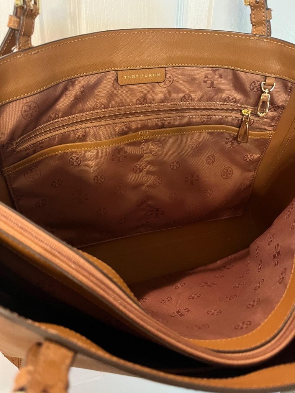Authentic Tory Burch Tote - Picture 3 of 8